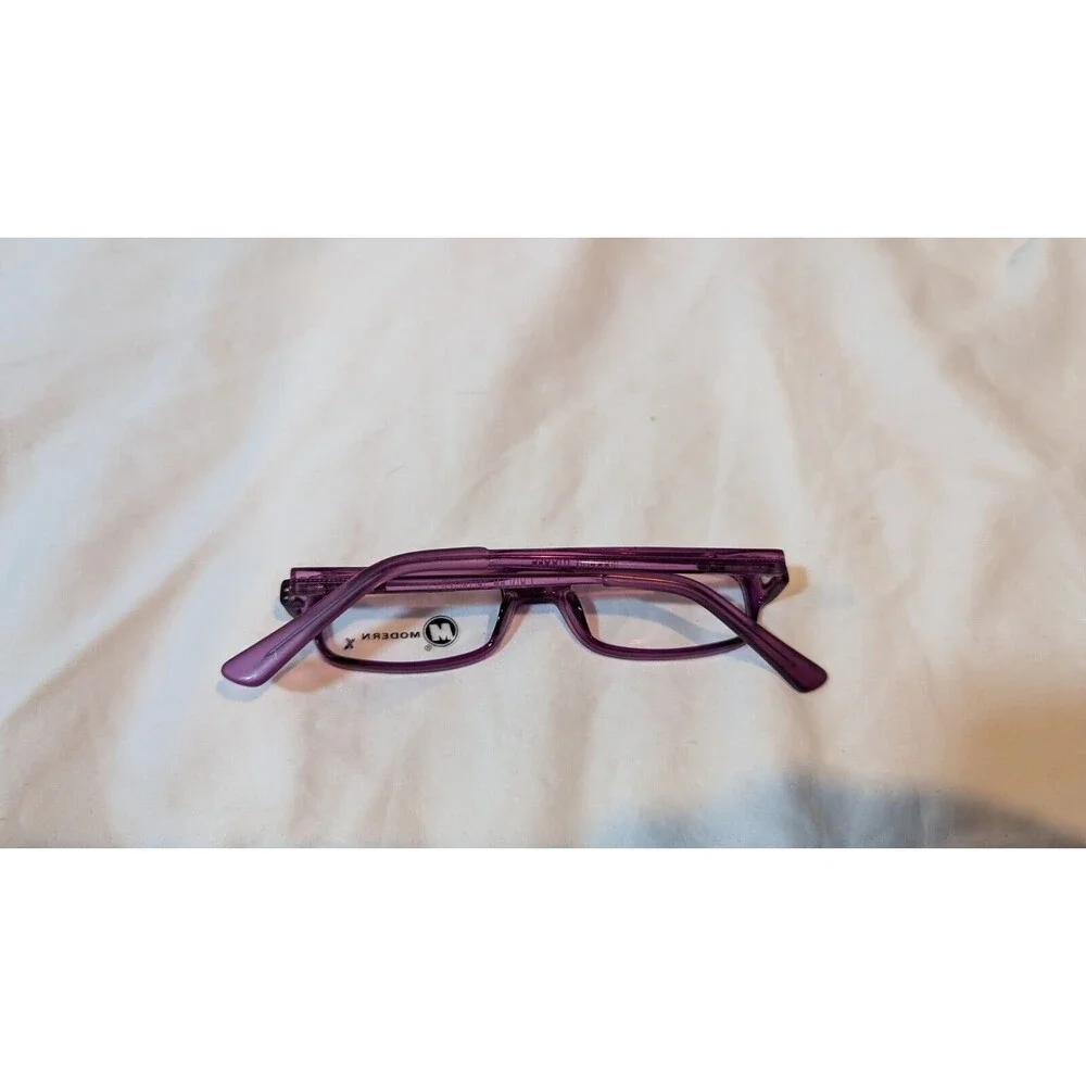 Kids Modern Optical Wiggle Purple Eyeglass Frame Only